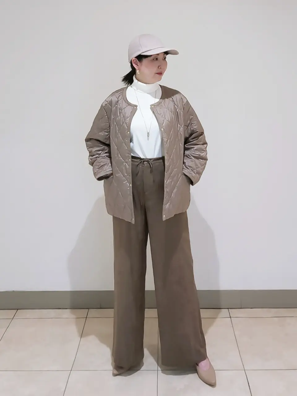 J.PRESS LADIES L スタッフ コーディネート画像