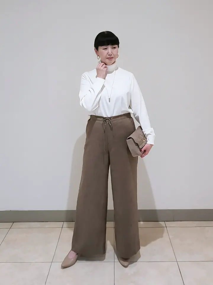 J.PRESS LADIES L スタッフ コーディネート画像