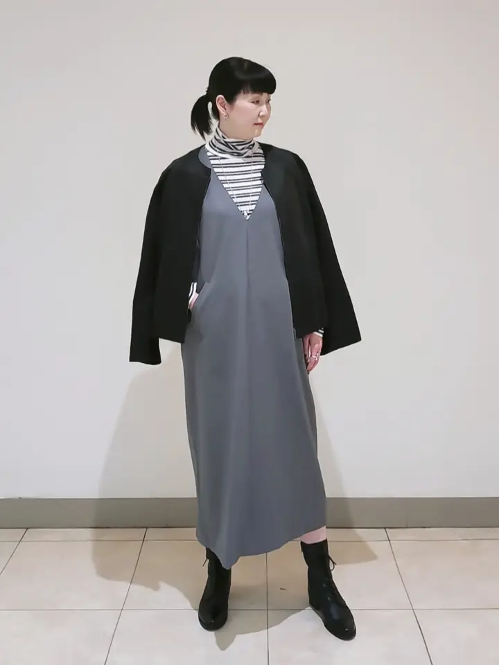 J.PRESS LADIES L スタッフ コーディネート画像