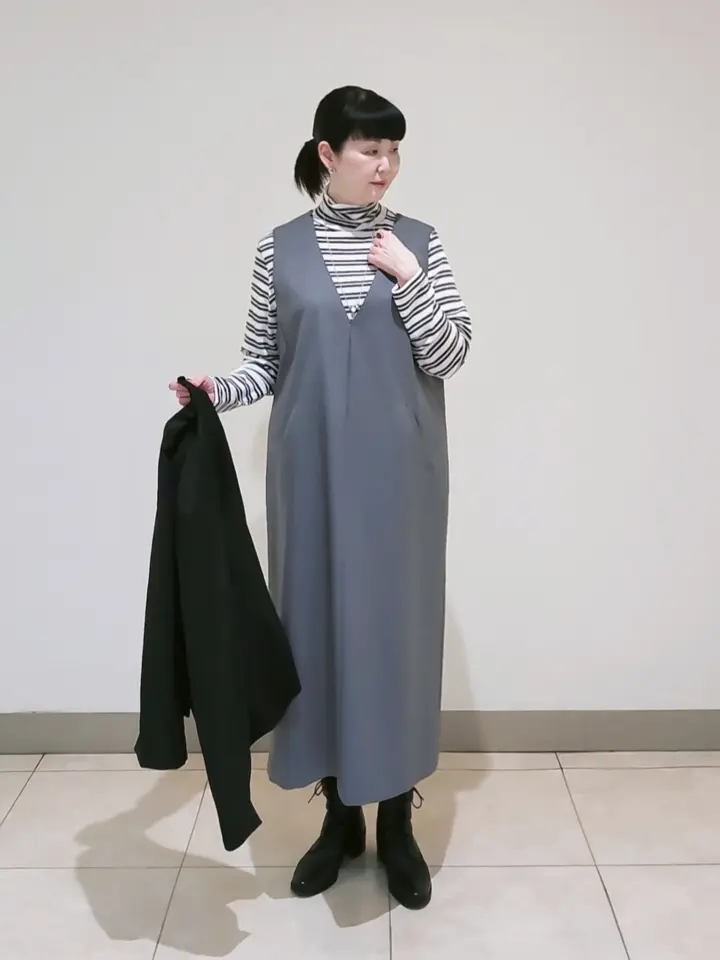 J.PRESS LADIES L スタッフ コーディネート画像