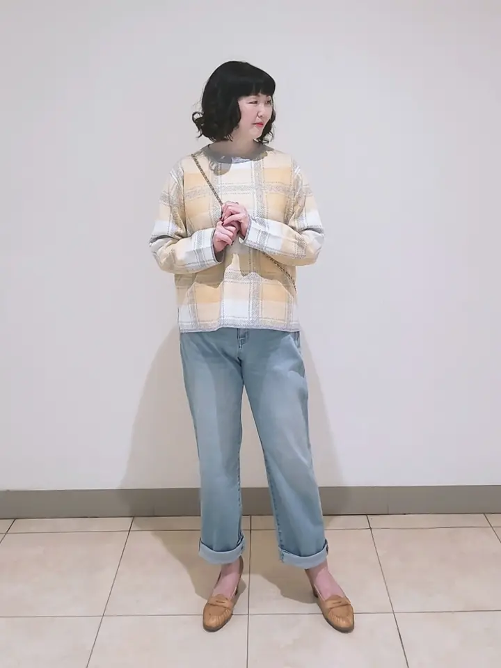 J.PRESS LADIES L スタッフ コーディネート画像