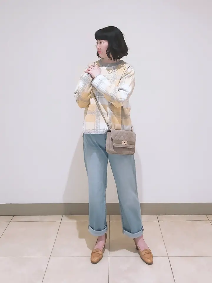 J.PRESS LADIES L スタッフ コーディネート画像