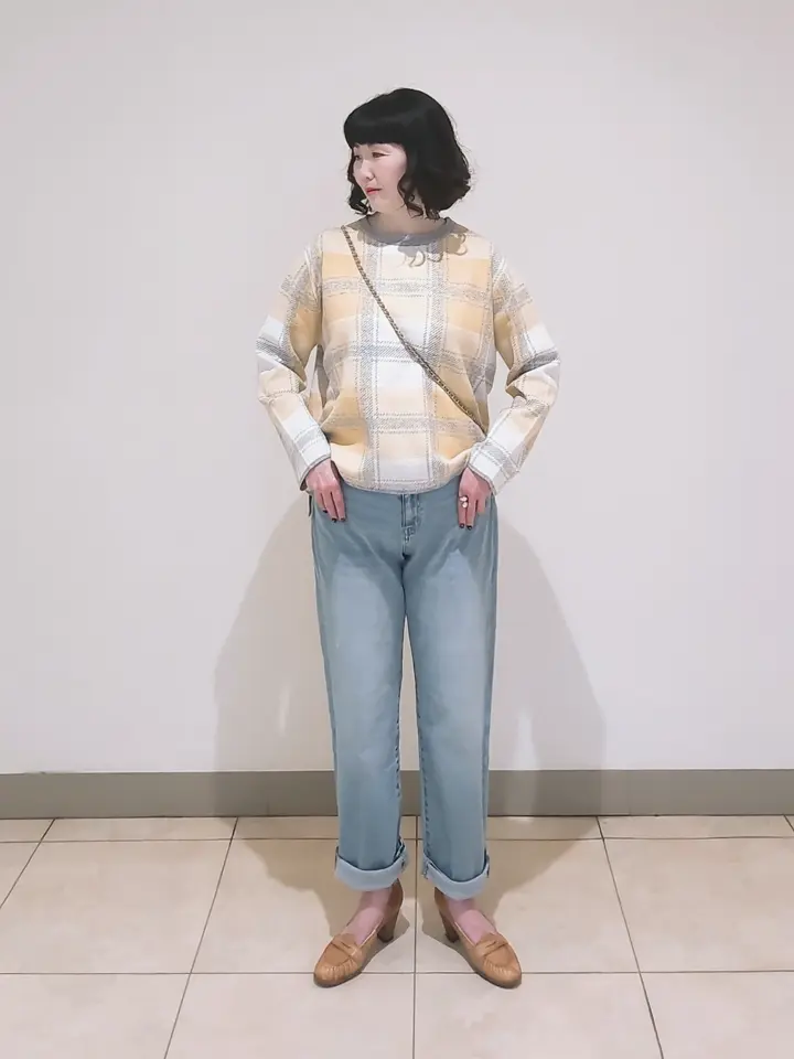 J.PRESS LADIES L スタッフ コーディネート画像