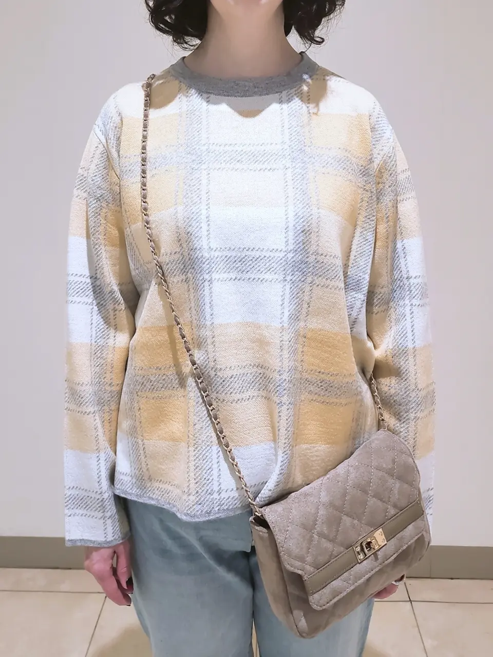 J.PRESS LADIES L スタッフ コーディネート画像