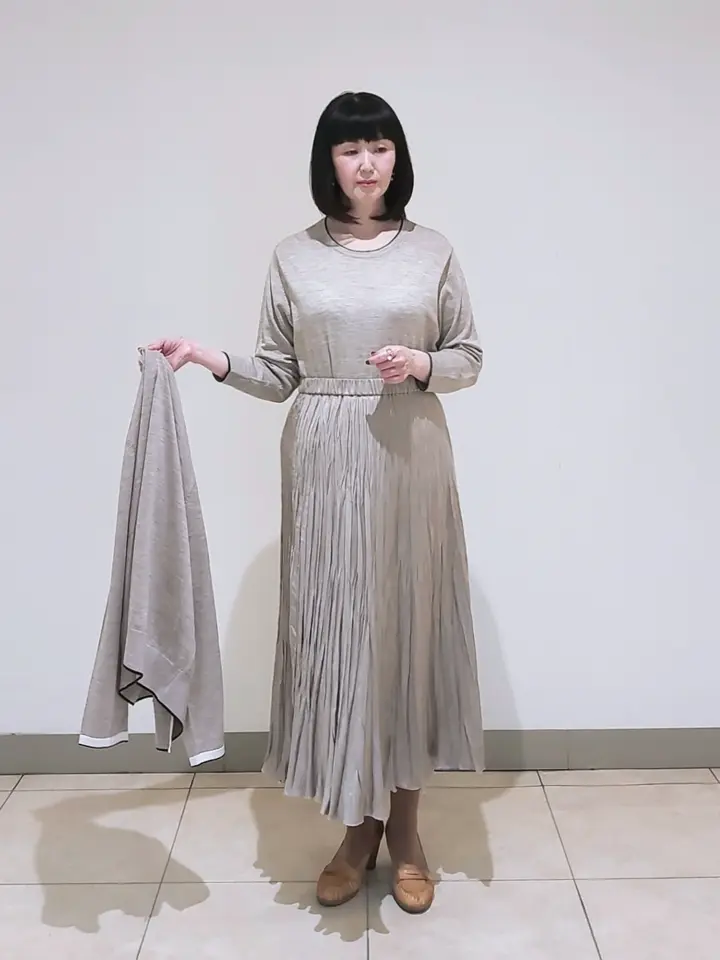 J.PRESS LADIES L スタッフ コーディネート画像