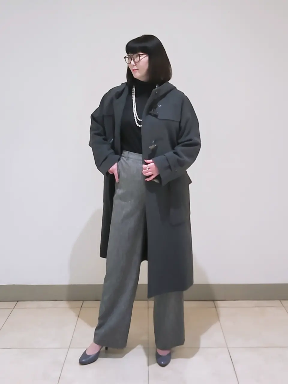 J.PRESS LADIES L スタッフ コーディネート画像