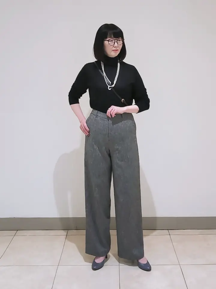 J.PRESS LADIES L スタッフ コーディネート画像