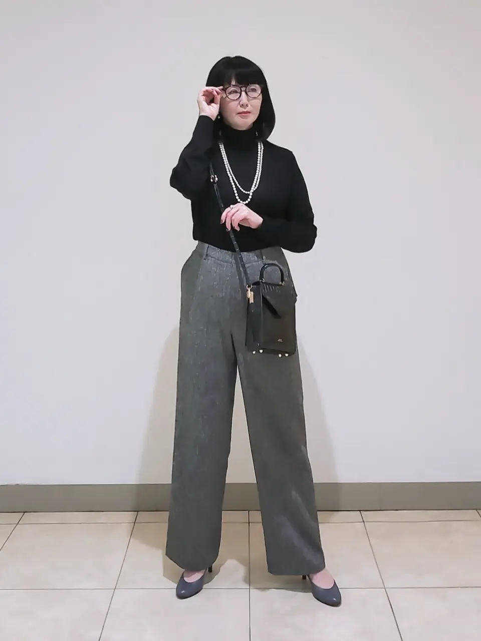 J.PRESS LADIES L スタッフ コーディネート画像