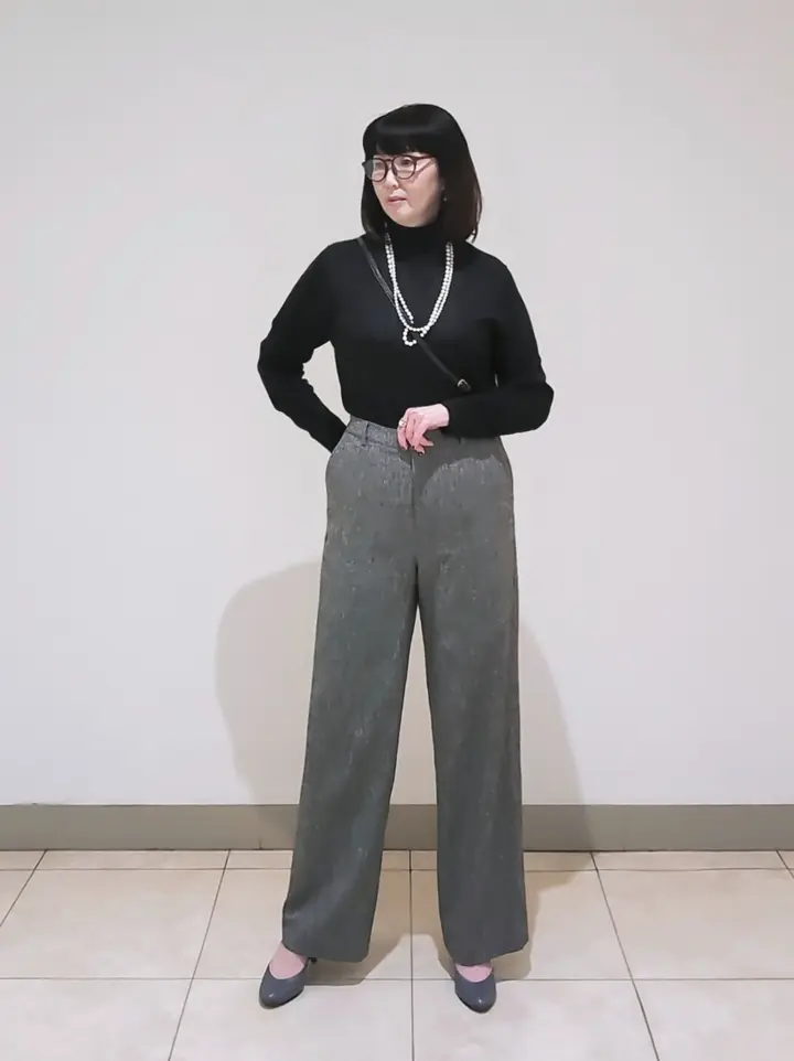 J.PRESS LADIES L スタッフ コーディネート画像