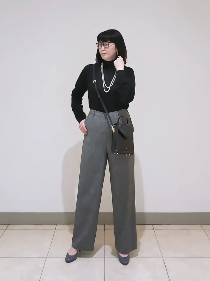 J.PRESS LADIES L スタッフ コーディネート画像