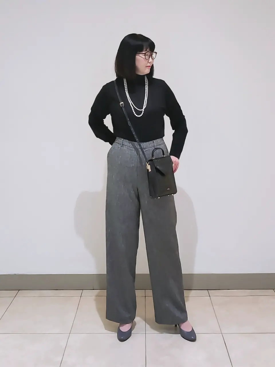 J.PRESS LADIES L スタッフ コーディネート画像