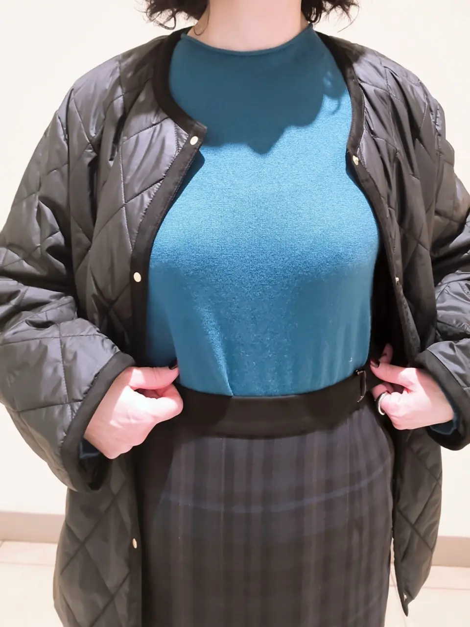 J.PRESS LADIES L スタッフ コーディネート画像