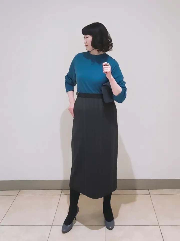 J.PRESS LADIES L スタッフ コーディネート画像