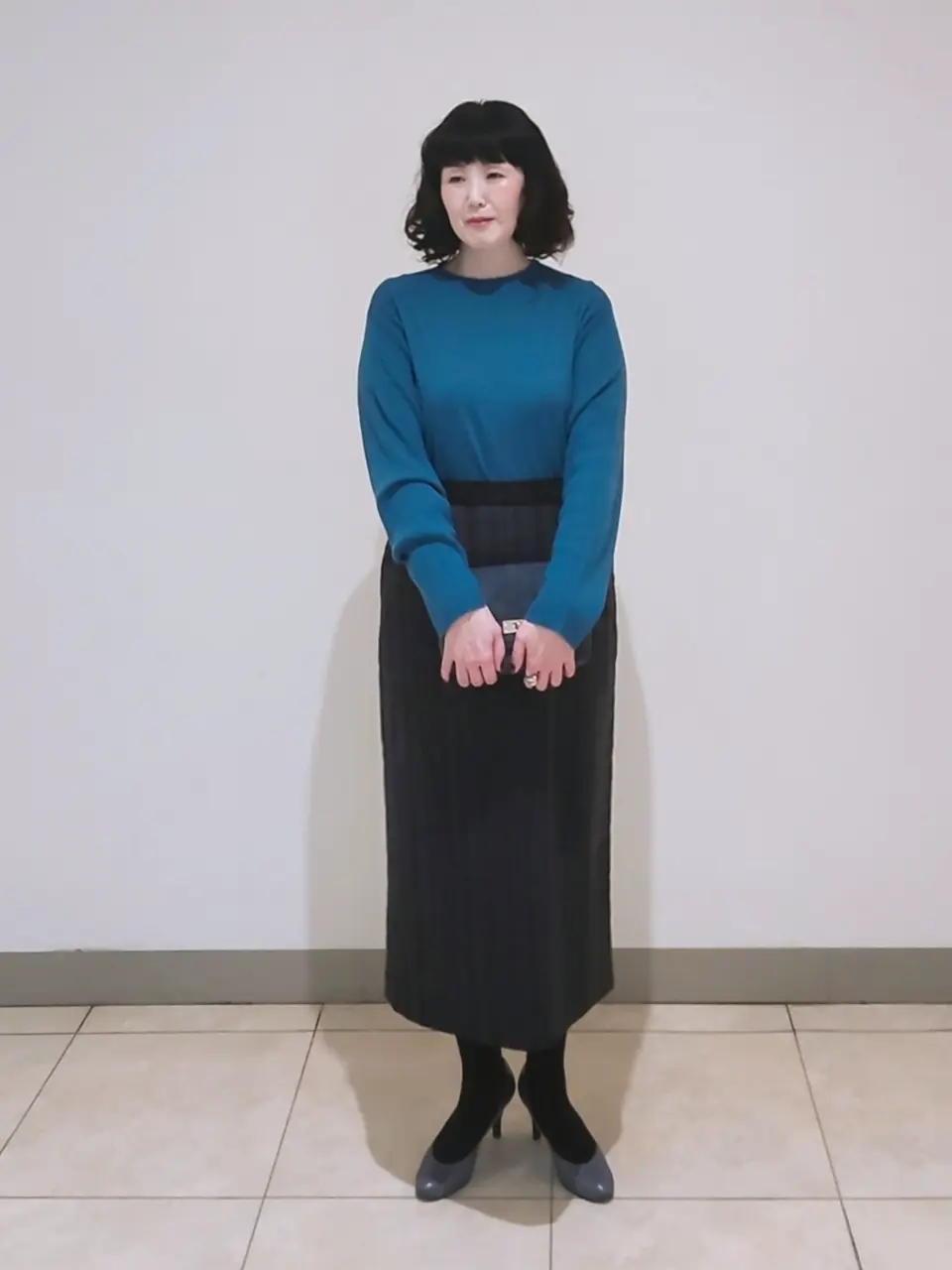 J.PRESS LADIES L スタッフ コーディネート画像