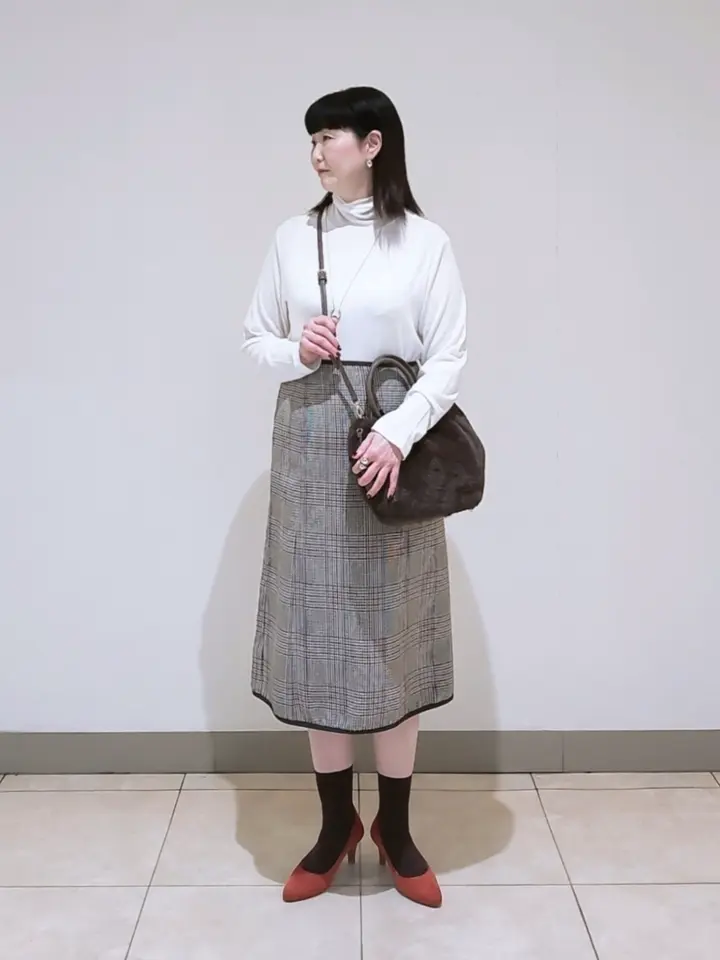 J.PRESS LADIES L スタッフ コーディネート画像