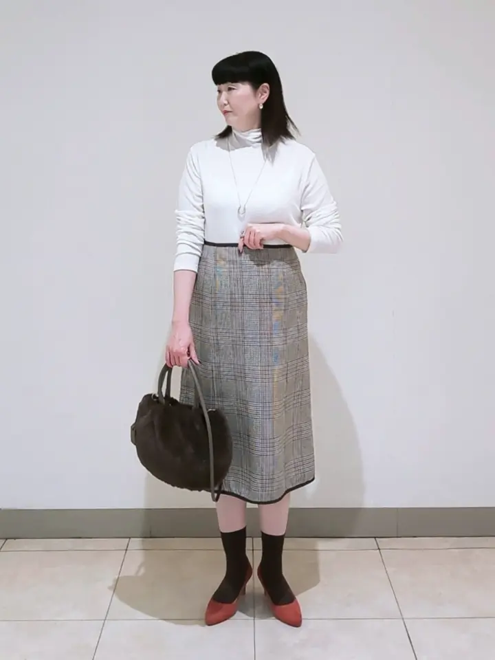 J.PRESS LADIES L スタッフ コーディネート画像