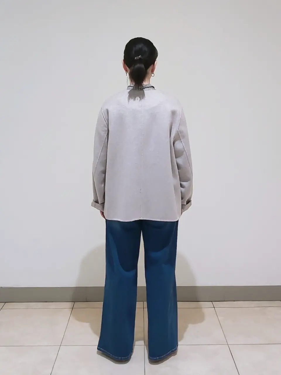 J.PRESS LADIES L スタッフ コーディネート画像