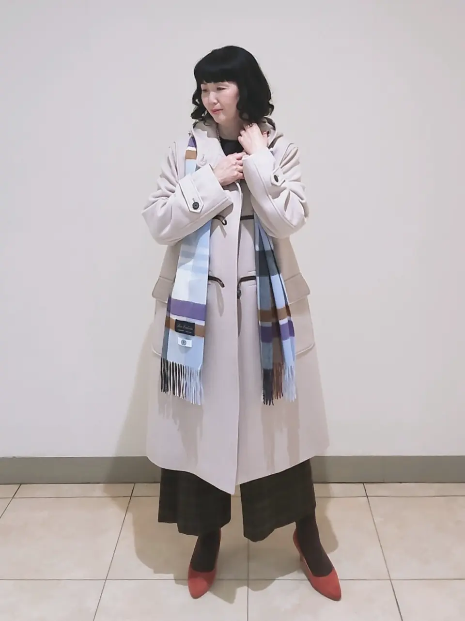 J.PRESS LADIES L スタッフ コーディネート画像