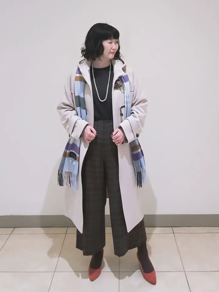 J.PRESS LADIES L スタッフ コーディネート画像