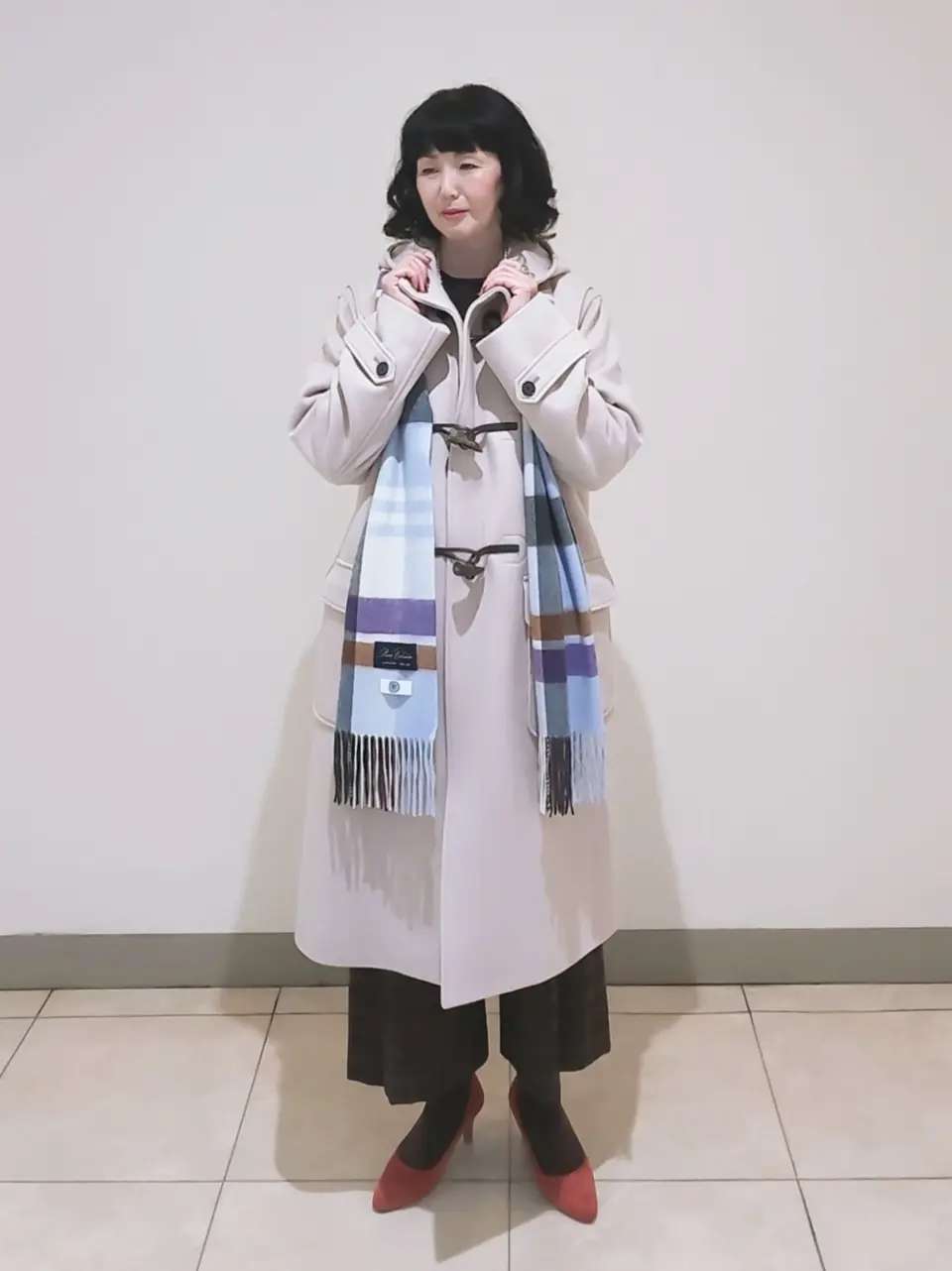 J.PRESS LADIES L スタッフ コーディネート画像