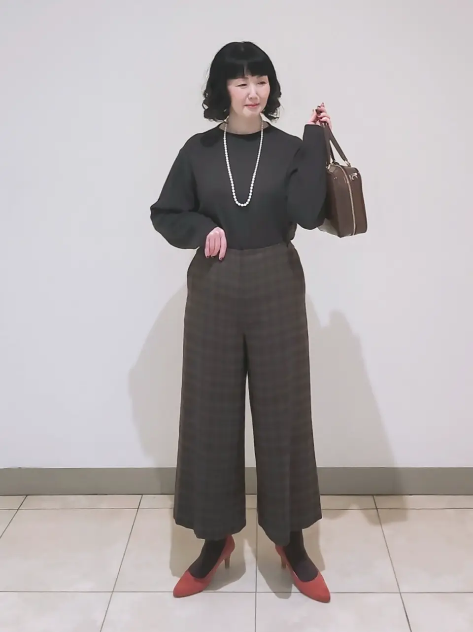 J.PRESS LADIES L スタッフ コーディネート画像