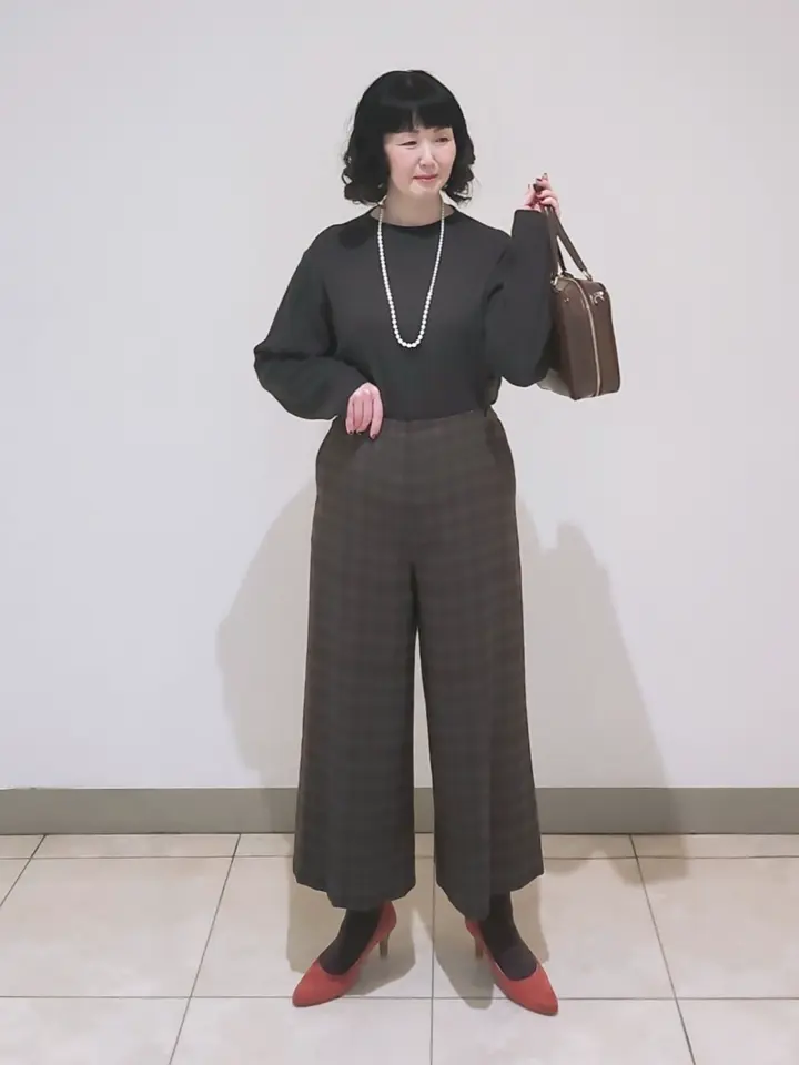 J.PRESS LADIES L スタッフ コーディネート画像