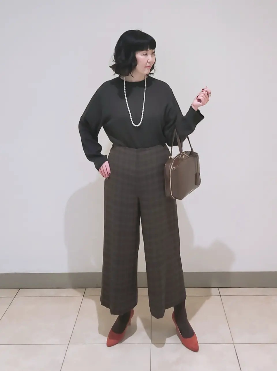 J.PRESS LADIES L スタッフ コーディネート画像