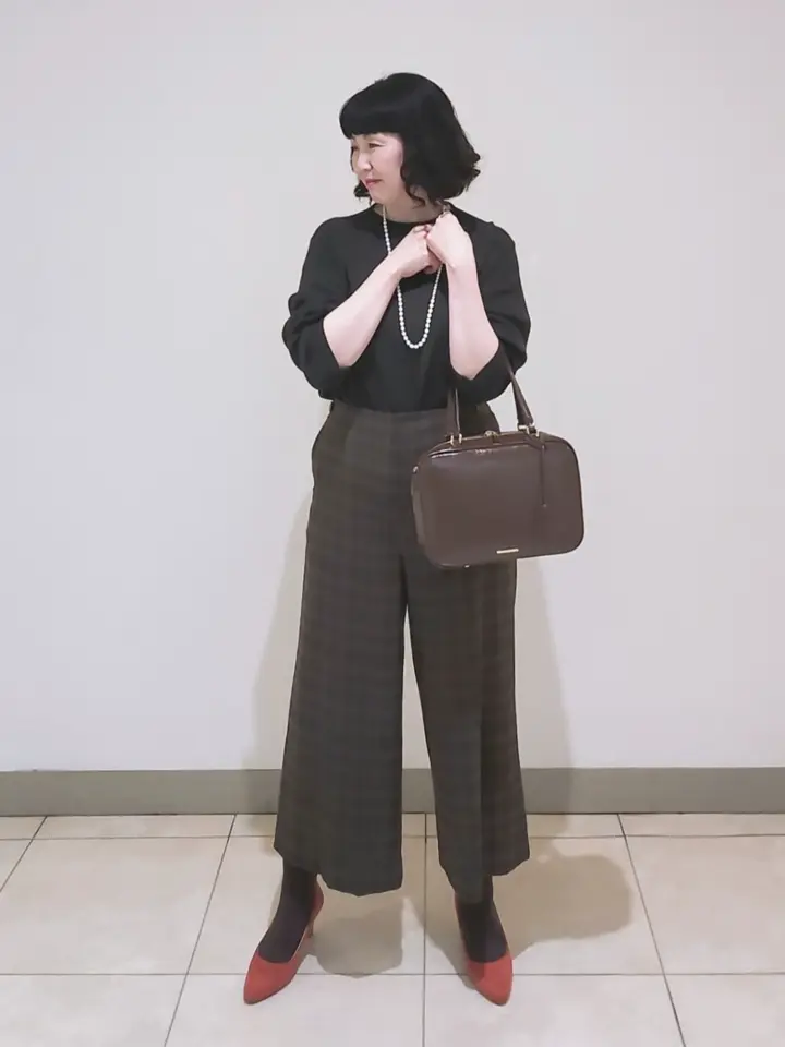 J.PRESS LADIES L スタッフ コーディネート画像