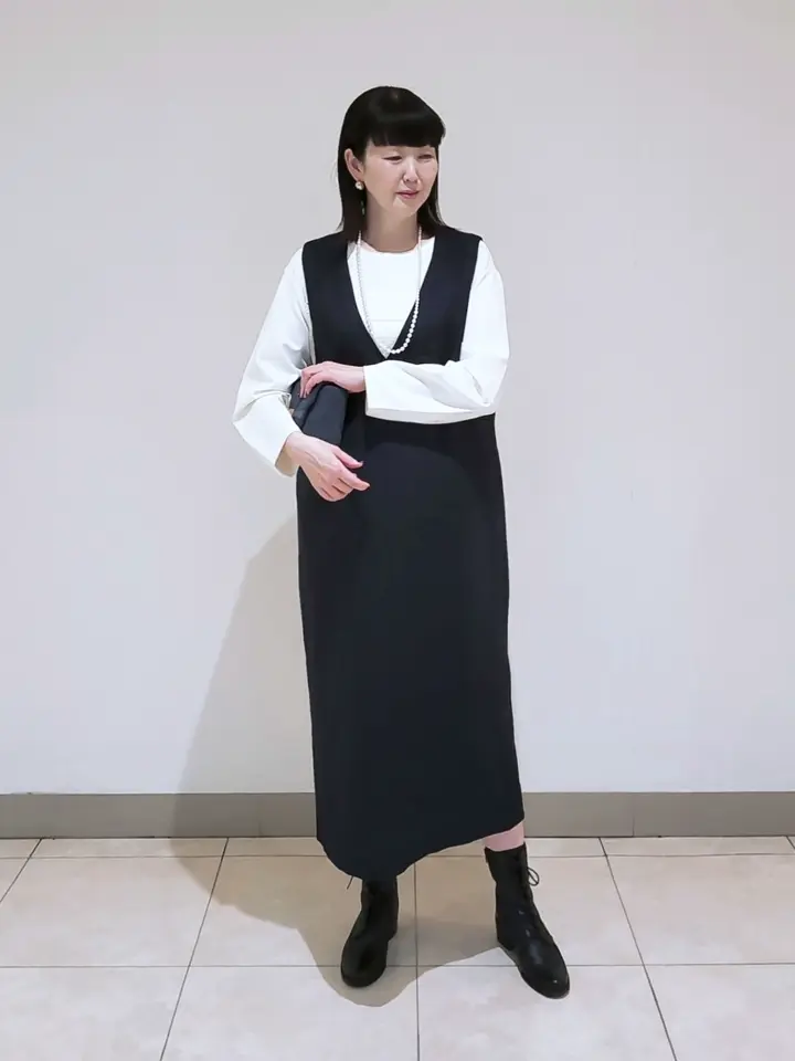 J.PRESS LADIES L スタッフ コーディネート画像