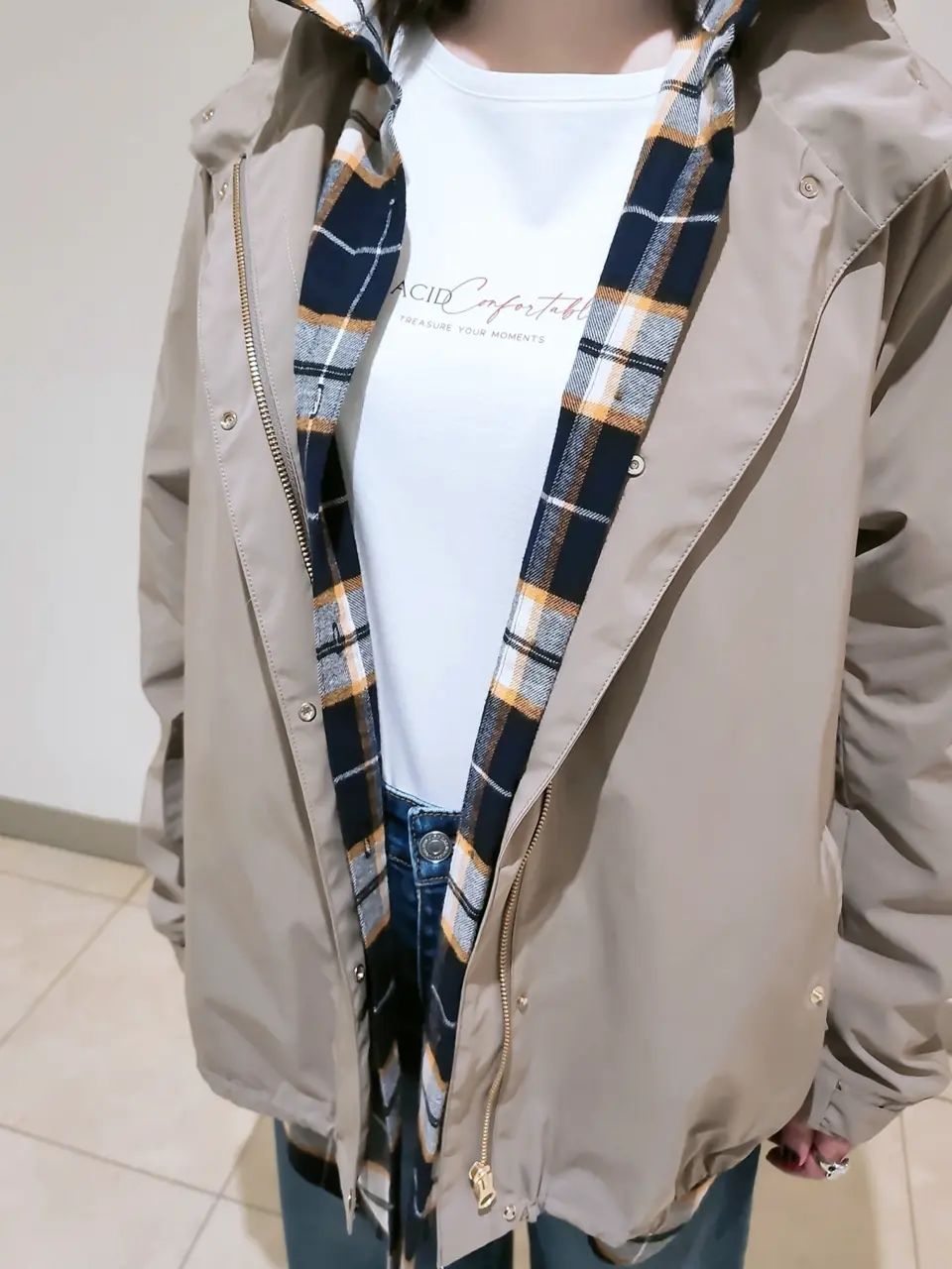 J.PRESS LADIES L スタッフ コーディネート画像