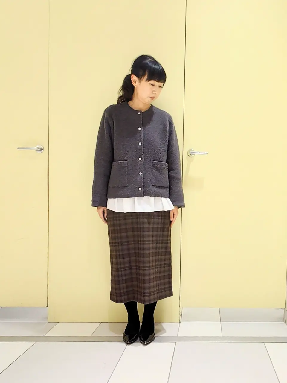 J.PRESS LADIES スタッフ コーディネート画像