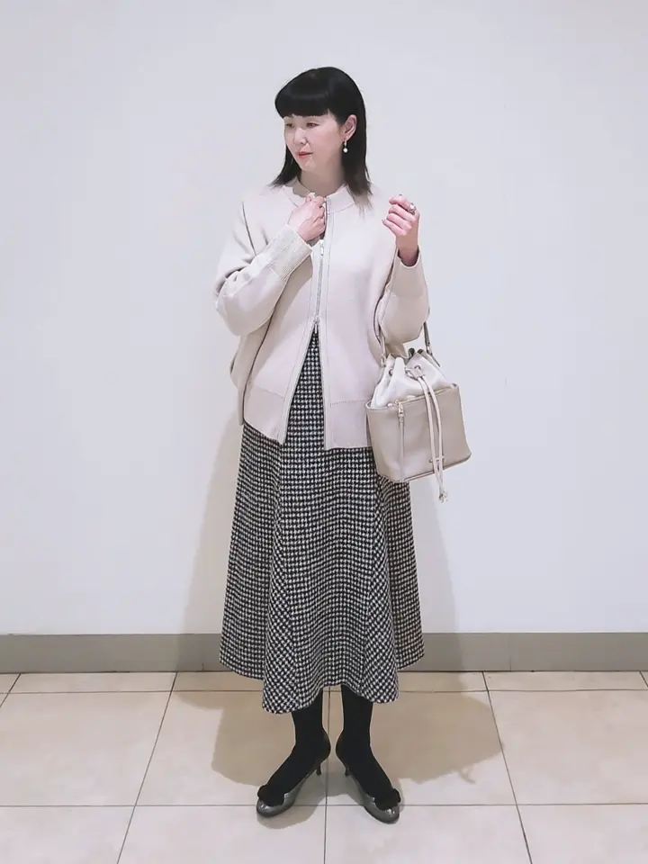 J.PRESS LADIES L スタッフ コーディネート画像