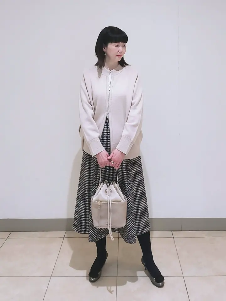 J.PRESS LADIES L スタッフ コーディネート画像