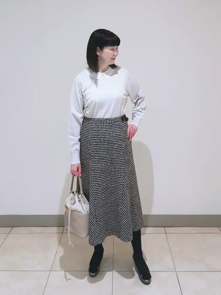 J.PRESS LADIES L スタッフ コーディネート画像