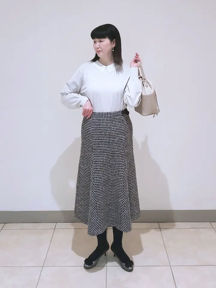 J.PRESS LADIES L スタッフ コーディネート画像