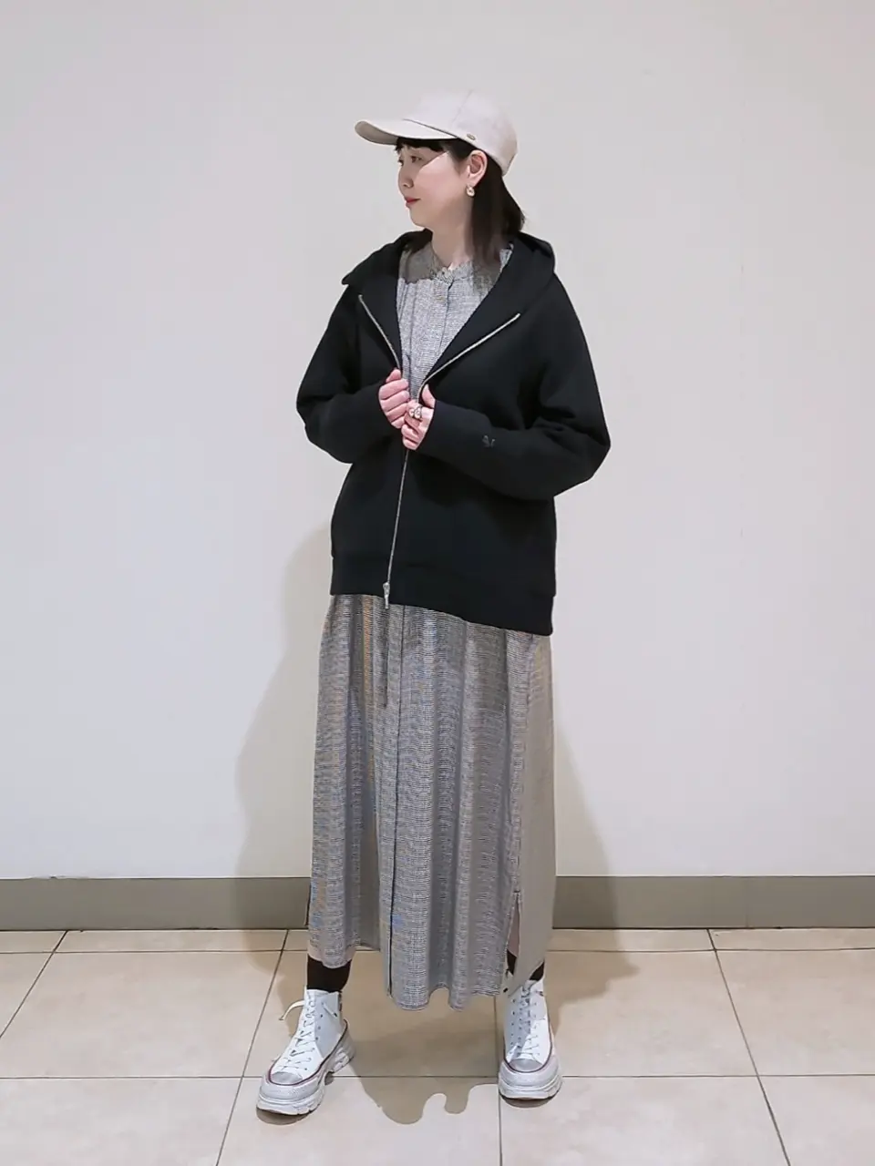 J.PRESS LADIES L スタッフ コーディネート画像