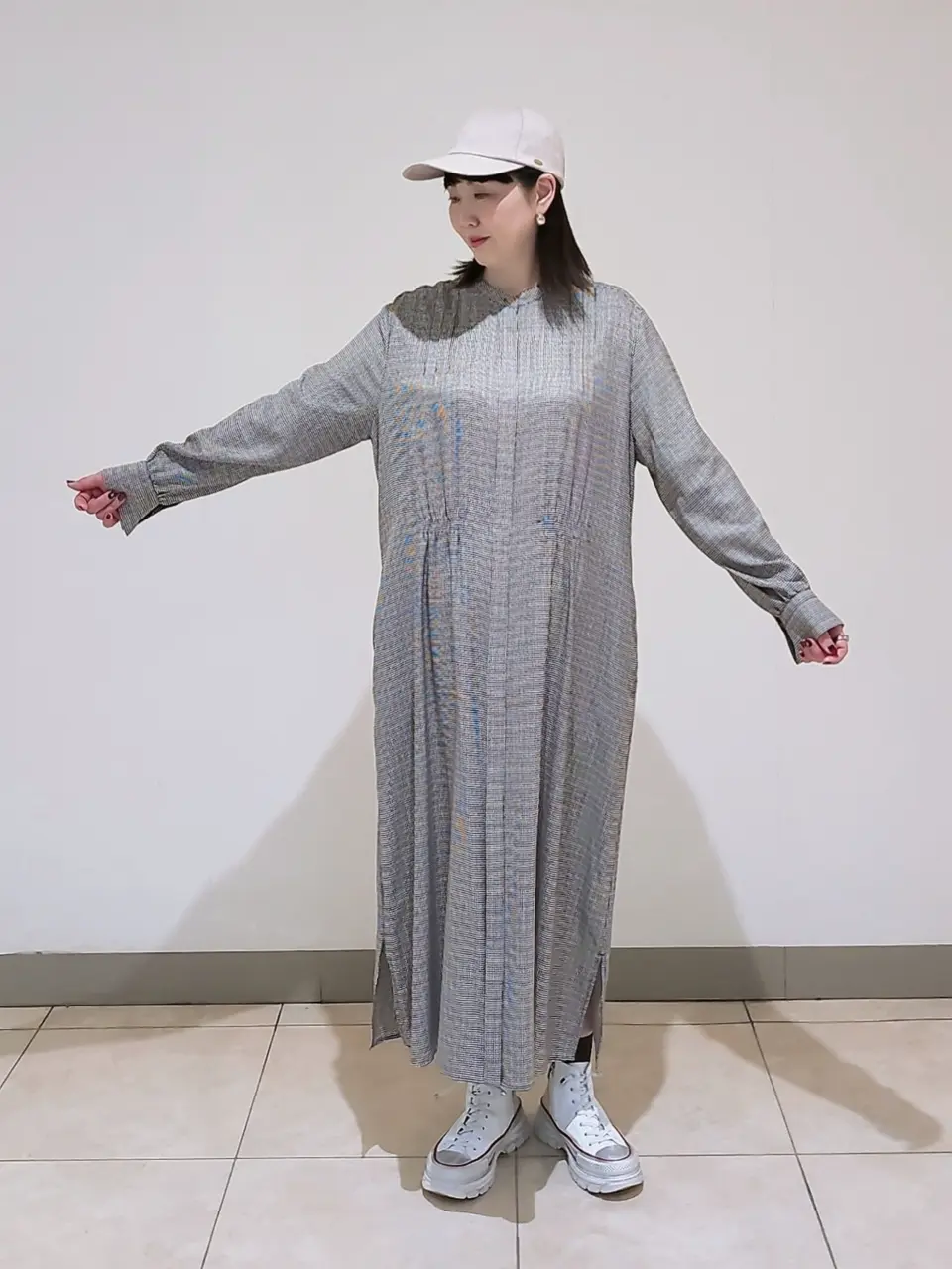 J.PRESS LADIES L スタッフ コーディネート画像