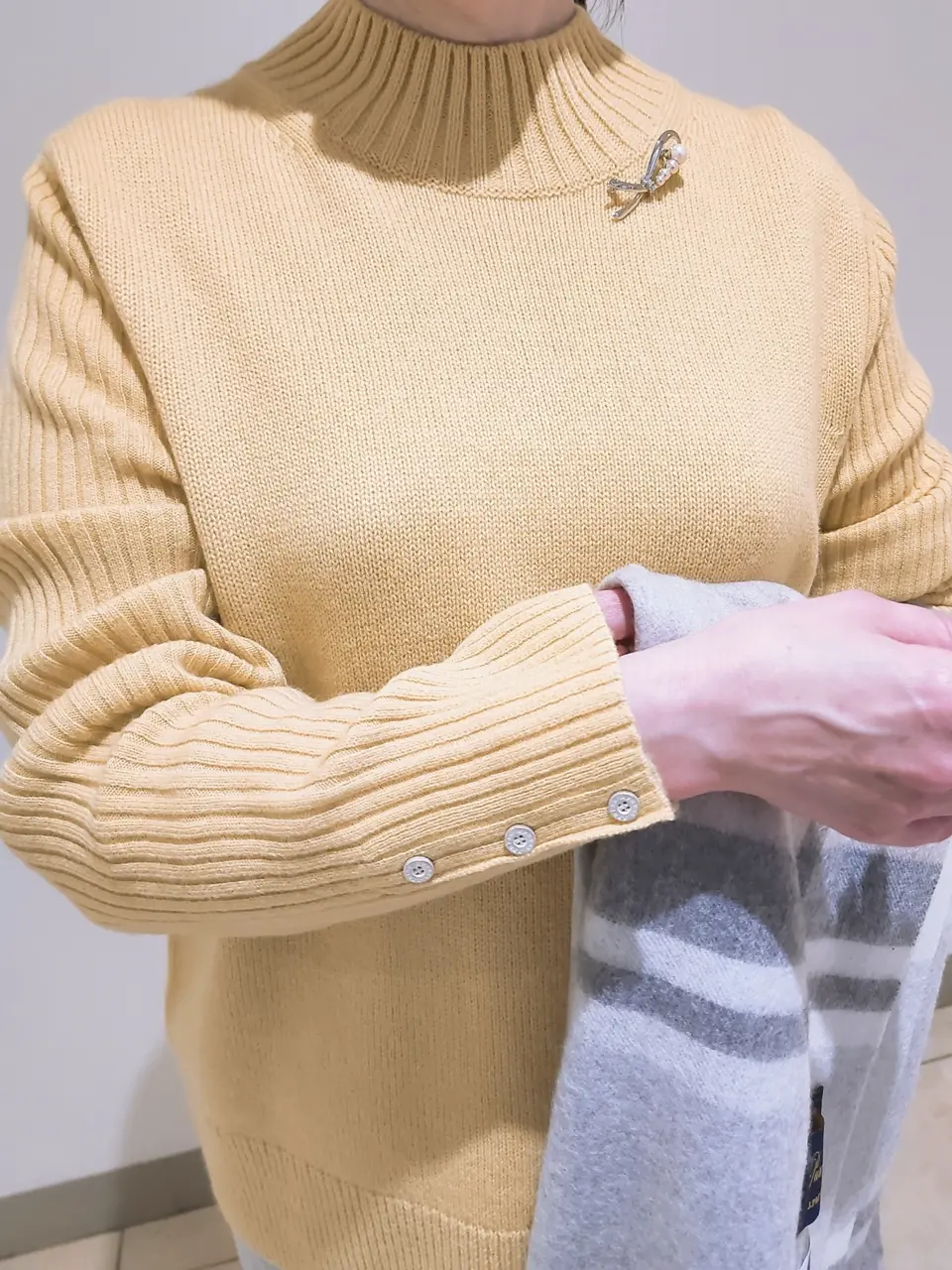 J.PRESS LADIES L スタッフ コーディネート画像