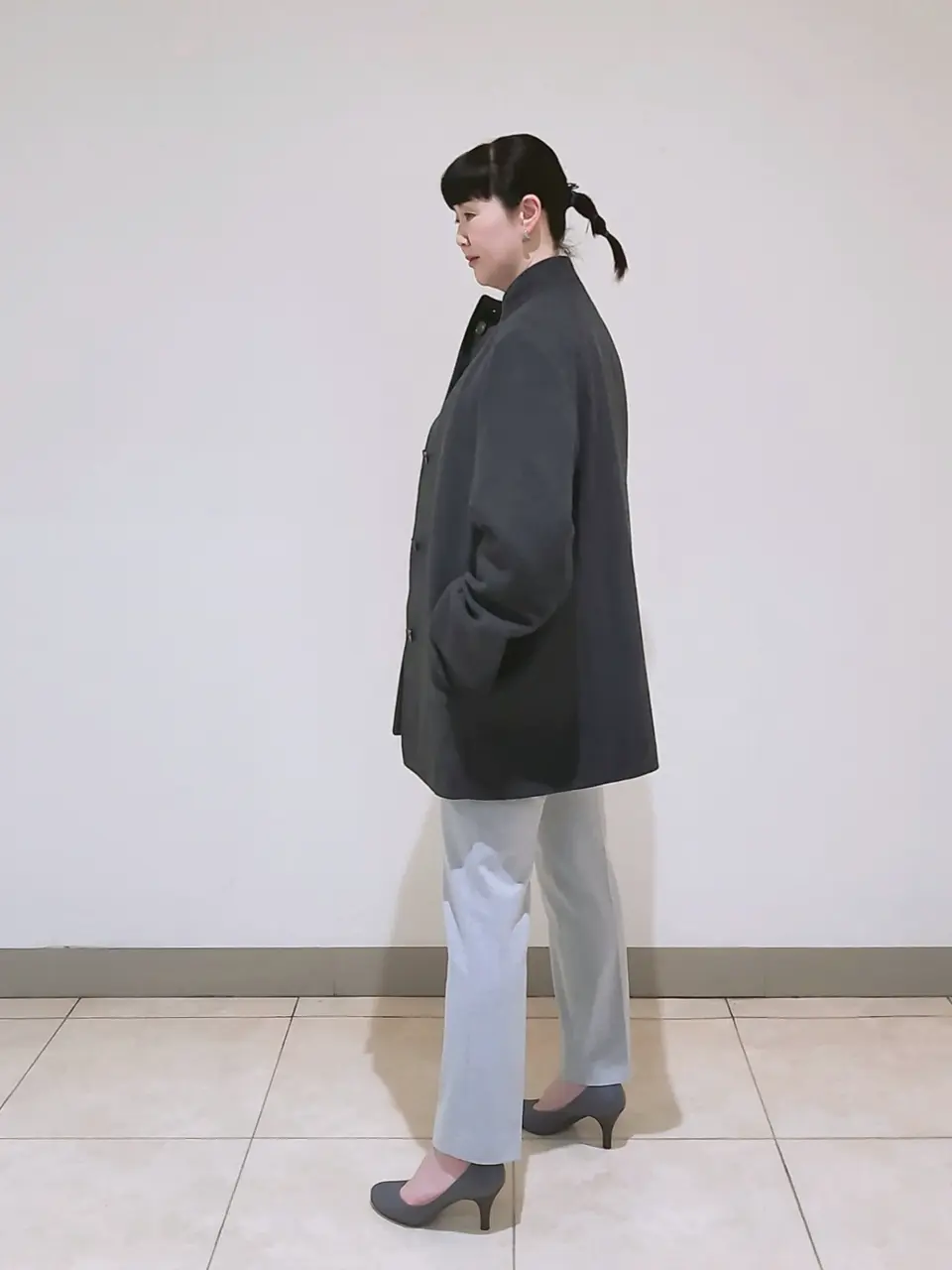 J.PRESS LADIES L スタッフ コーディネート画像