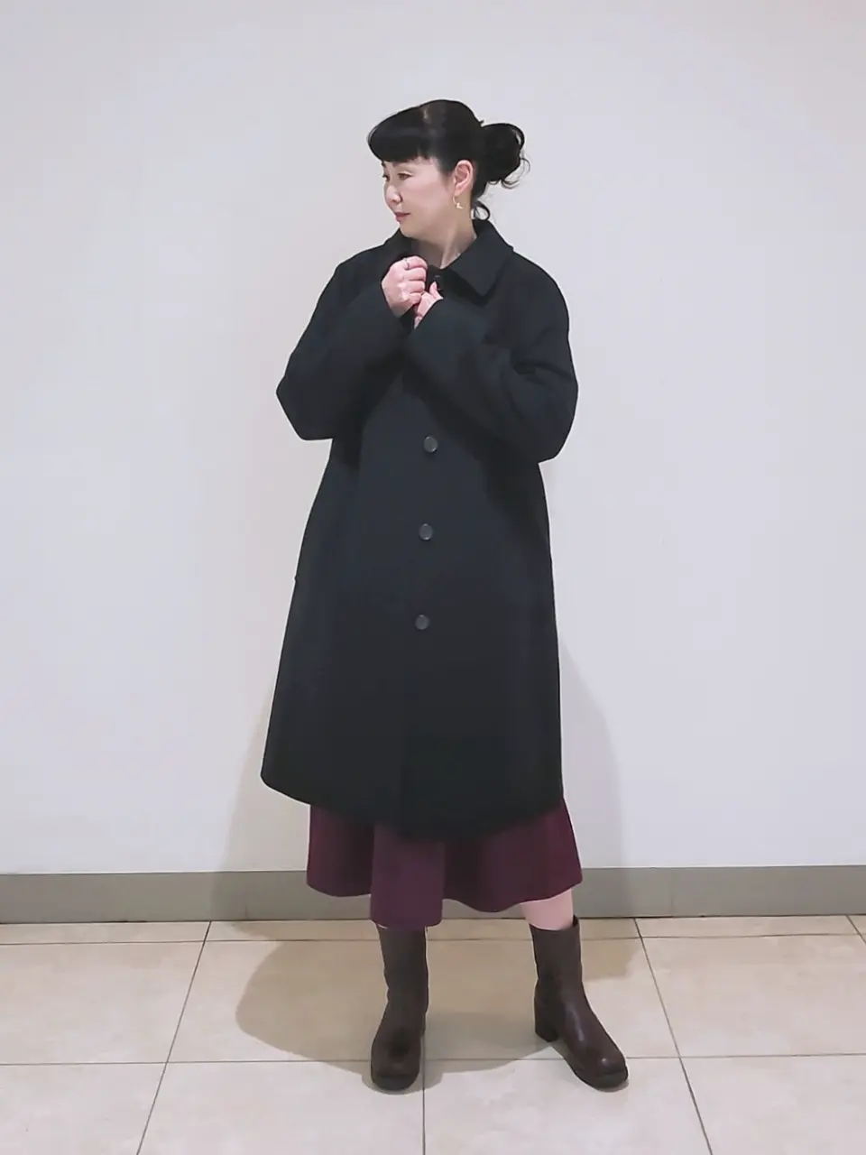 J.PRESS LADIES L スタッフ コーディネート画像