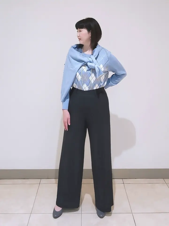 J.PRESS LADIES L スタッフ コーディネート画像