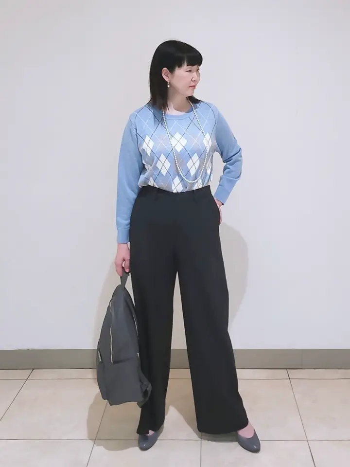 J.PRESS LADIES L スタッフ コーディネート画像