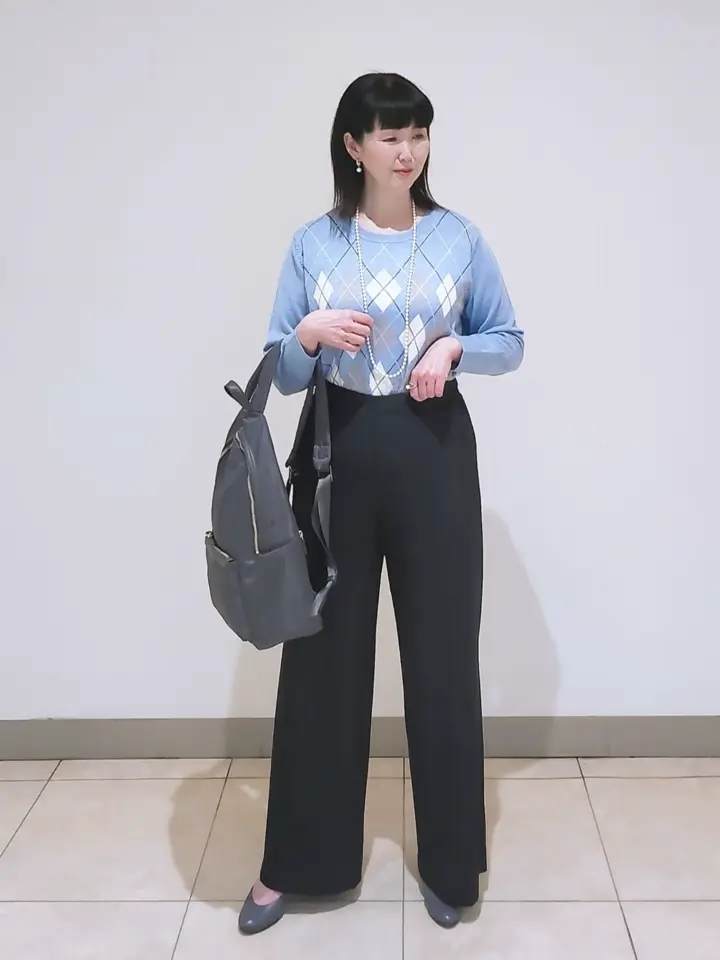 J.PRESS LADIES L スタッフ コーディネート画像