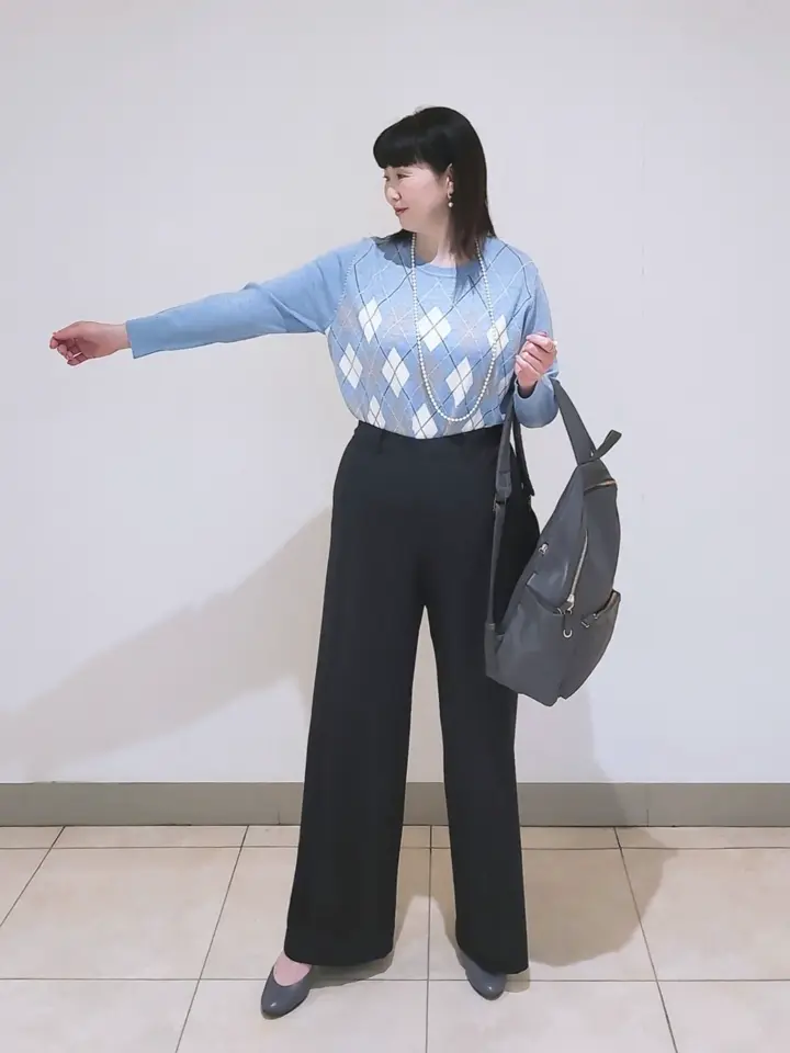 J.PRESS LADIES L スタッフ コーディネート画像