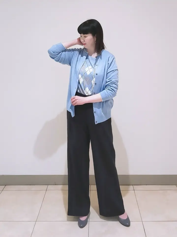 J.PRESS LADIES L スタッフ コーディネート画像