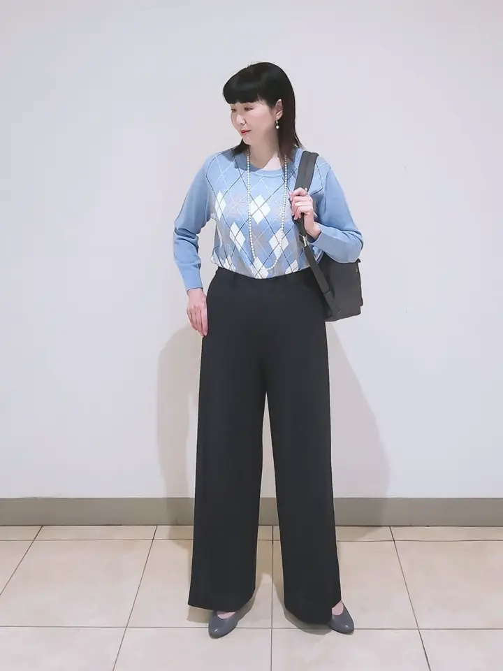 J.PRESS LADIES L スタッフ コーディネート画像