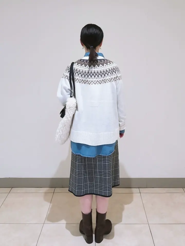 J.PRESS LADIES L スタッフ コーディネート画像