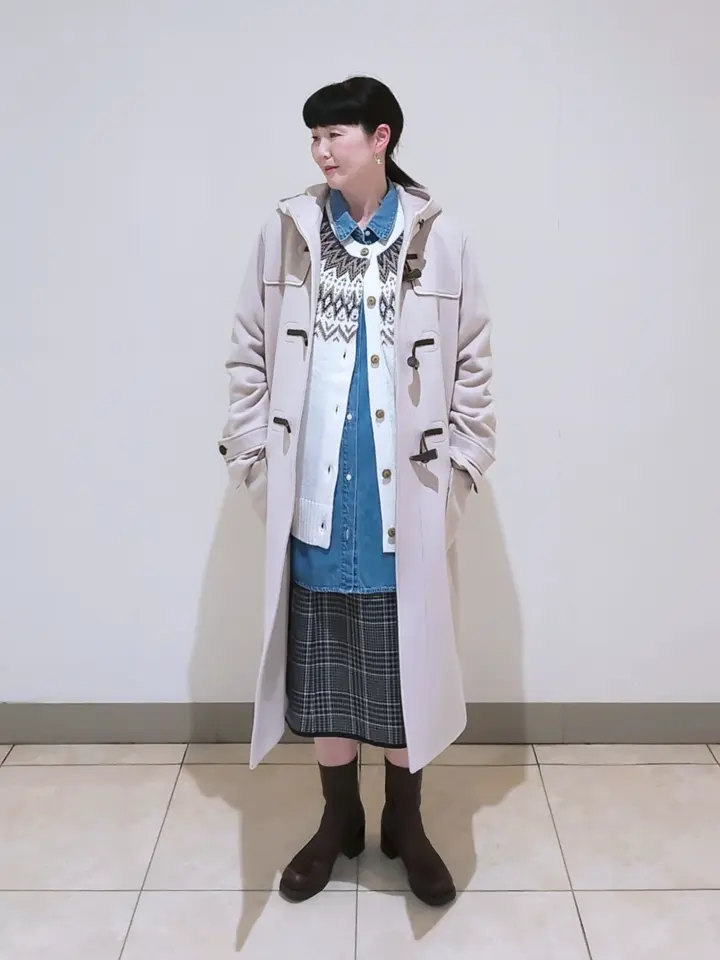 J.PRESS LADIES L スタッフ コーディネート画像