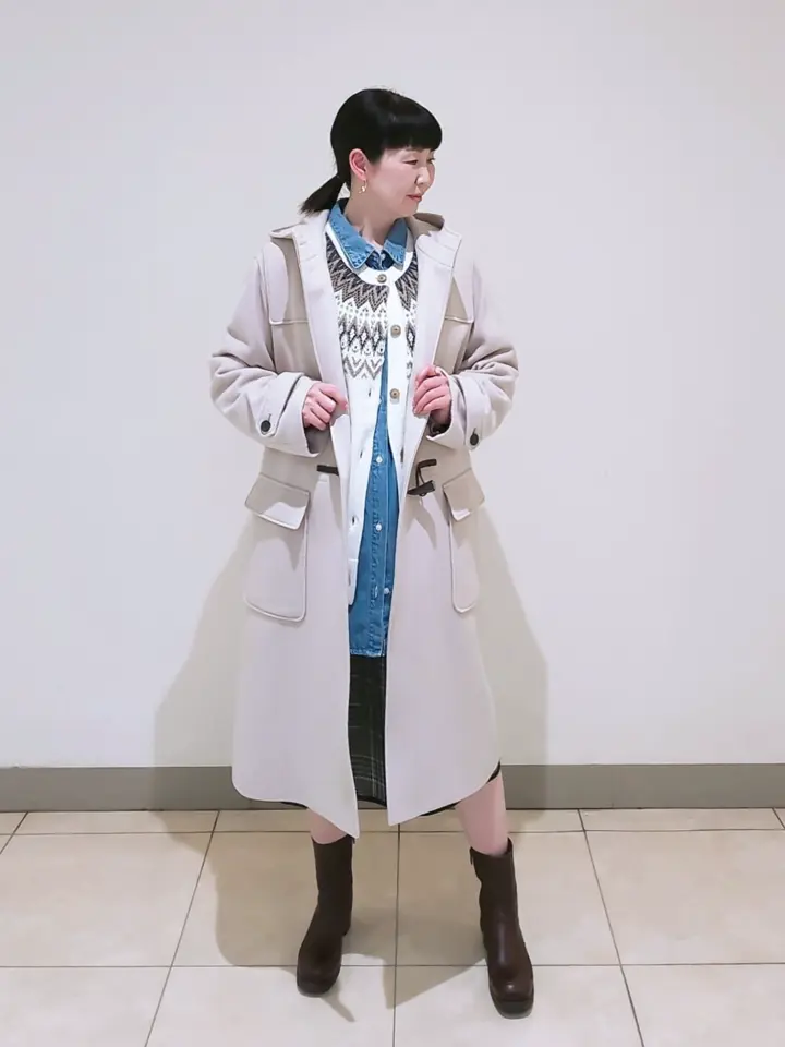 J.PRESS LADIES L スタッフ コーディネート画像