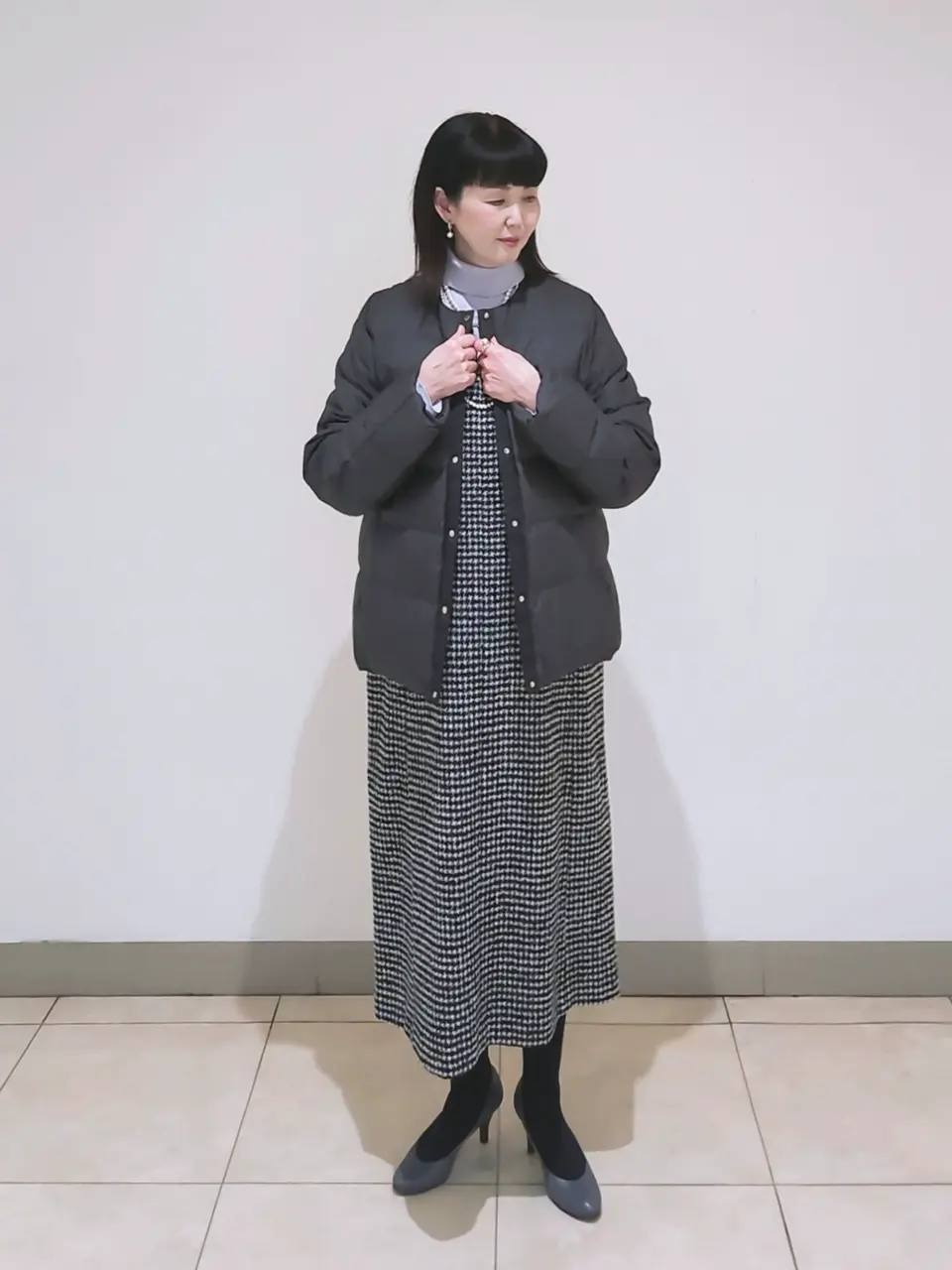 J.PRESS LADIES L スタッフ コーディネート画像